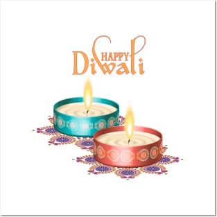 Happy Diwali Posters and Art